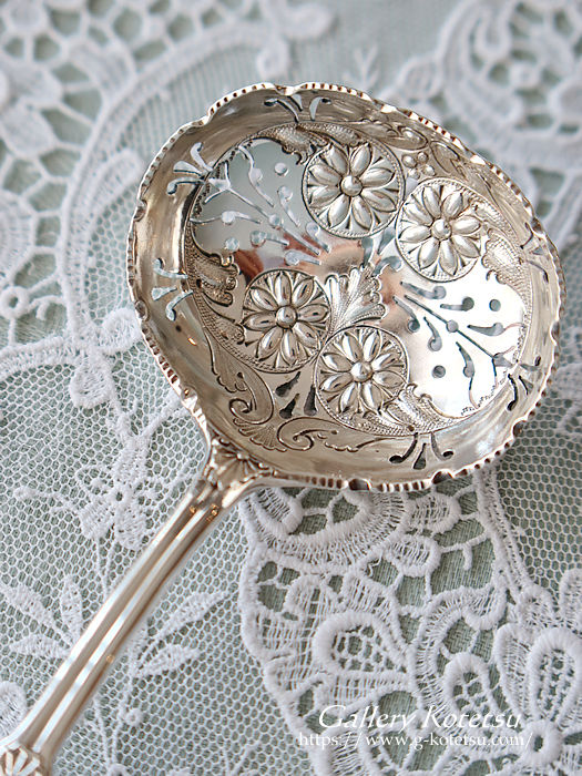 antique silver shfter spoon