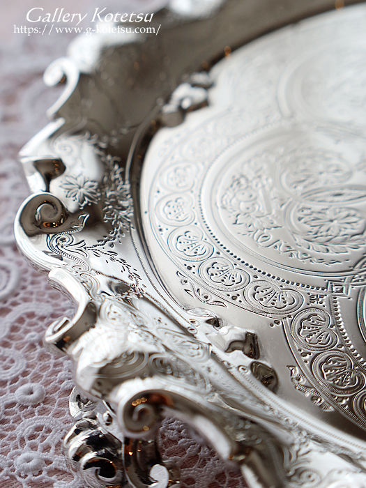 antique silver saiver アンティークシルバーサルヴァ
