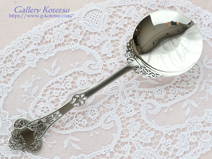 antique silver serving spoon　アンティークシルバー　スプーン