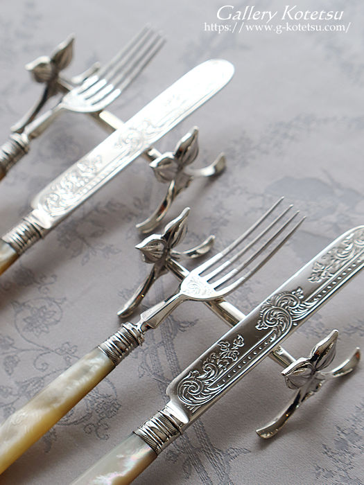 antique silver knife rest アンティークシルバー　ナイフレスト