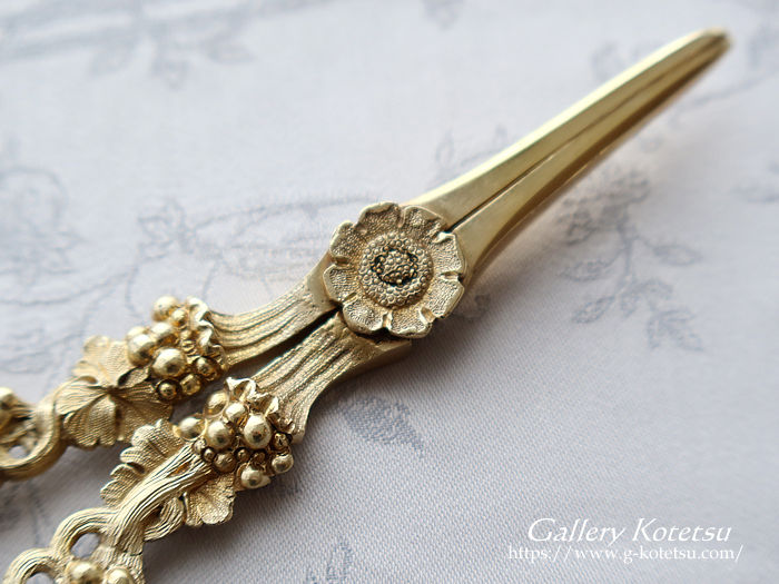 antique silver grape scissers �A���e�B�[�N�V���o�[�@�O���[�v�V�U�[�Y