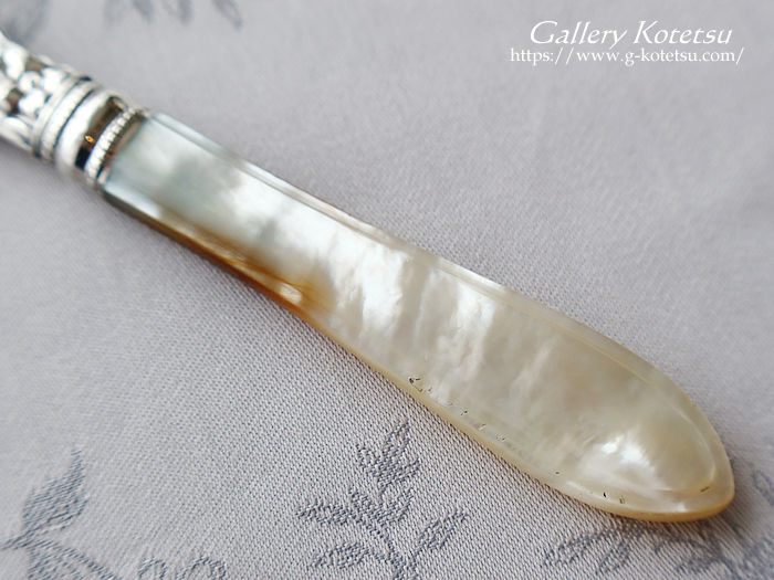 antique silver butter knife アンティークシルバー