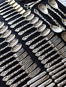 �A���e�B�[�N�V���o�[�e�B�[�Z�b�g antique silver teaset