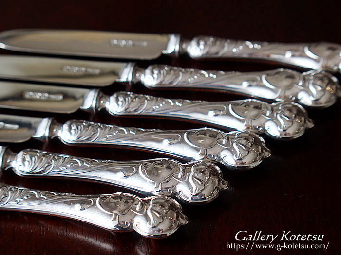 antique silver tea knife AeB[NVo[