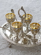 �A���e�B�[�N�V���o�[�e�B�[�Z�b�g antique silver teaset