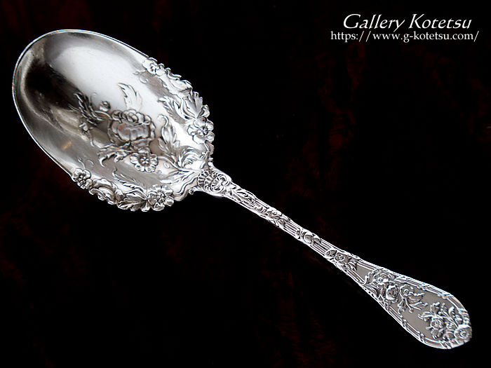 AeB[NVo[@LfBXv[ antique silver caddy spoon