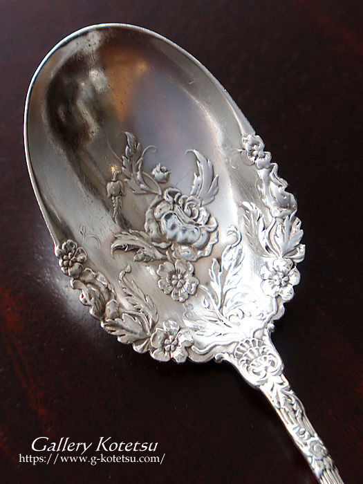 AeB[NVo[@LfBXv[ antique silver caddy spoon
