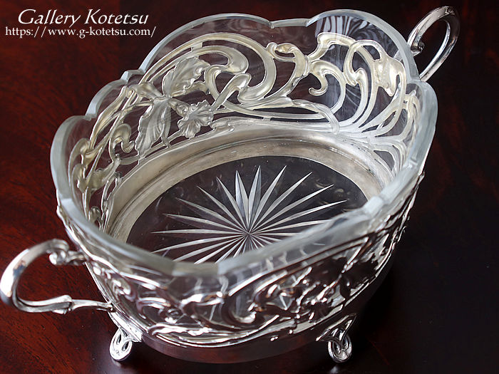 antique silver bowl AeB[NVo[