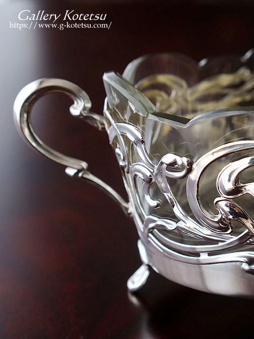 antique silver bowl AeB[NVo[