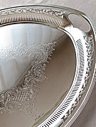 シルバーサルヴァ antique silver salver
