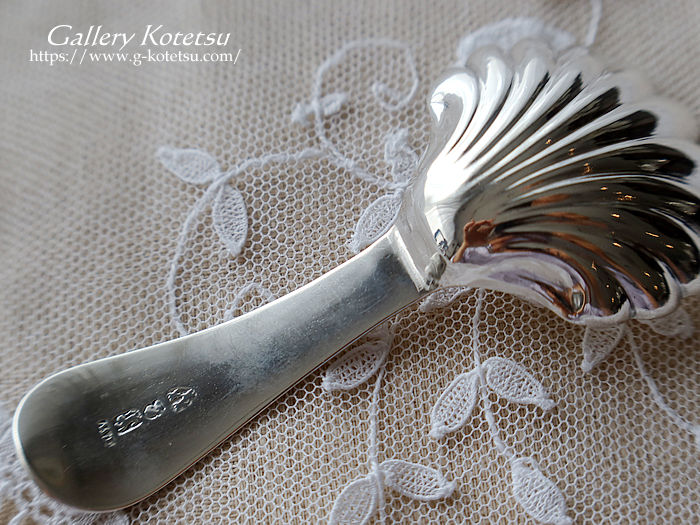 antique silver tea caddy spoon �A���e�B�[�N�V���o�[�@�L���f�B�X�v�[��