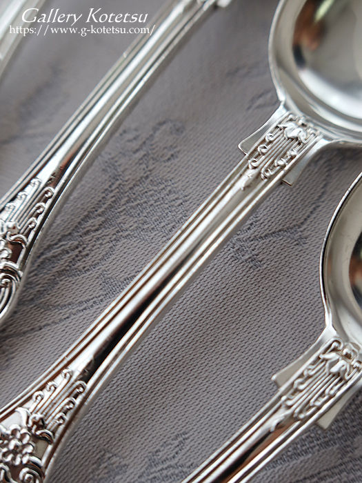 antique silver tea spoon アンティークシルバー　ティースプーン