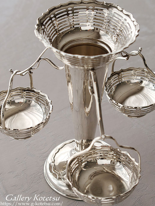 �A���e�B�[�N�V���o�[�@�C�p�[�� antique silver epergne