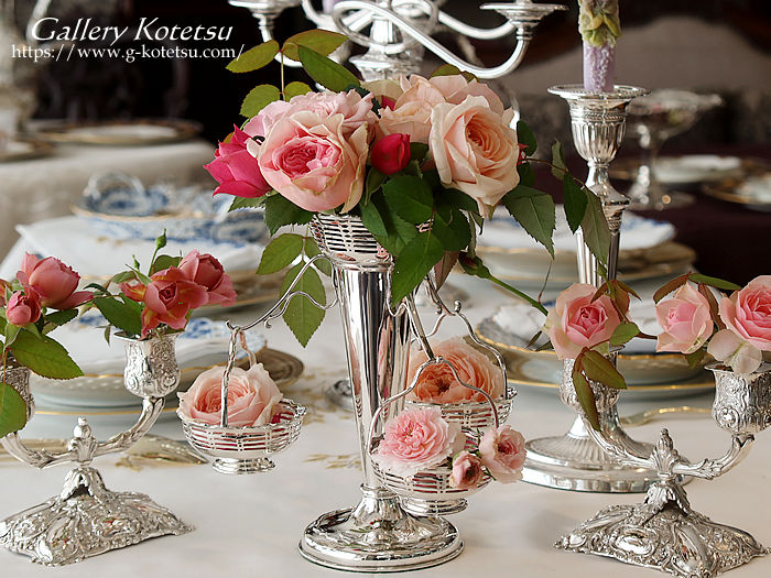 �A���e�B�[�N�V���o�[�@�C�p�[�� antique silver epergne