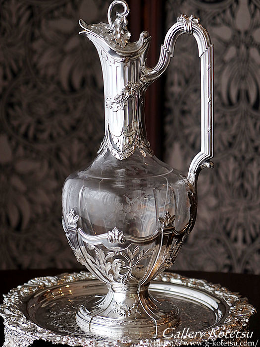 antique silver claret jug AeB[NVo[@NbgWO