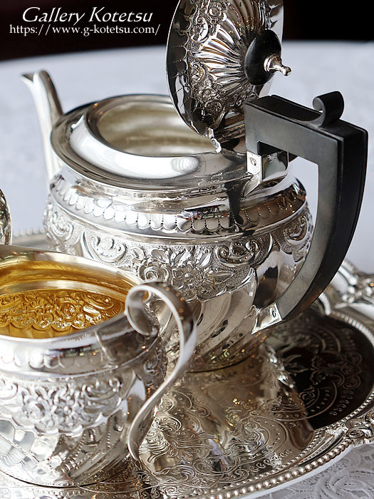 AeB[NVo[@eB[Zbg antique silver tea set