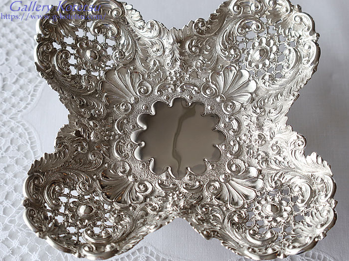 AeB[NVo[@fBbV antique silver dish