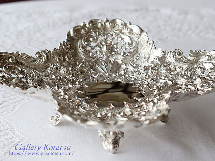 AeB[NVo[@fBbV antique silver dish