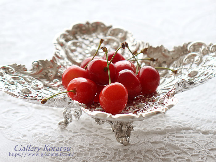 AeB[NVo[@fBbV antique silver dish