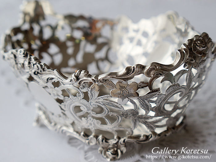 AeB[NVo[@fBbV antique silver dish