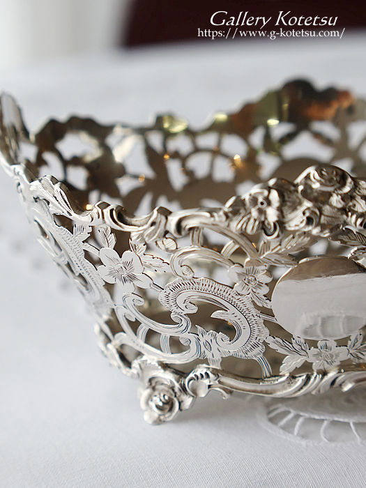 AeB[NVo[@fBbV antique silver dish