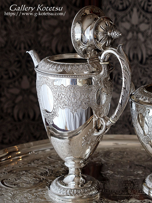 AeB[NVo[@eB[Zbg antique silver tea set