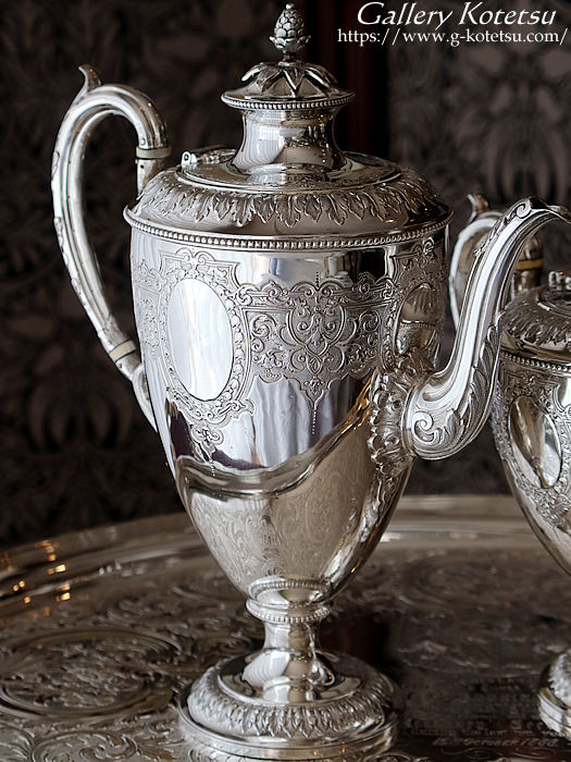 AeB[NVo[@eB[Zbg antique silver tea set