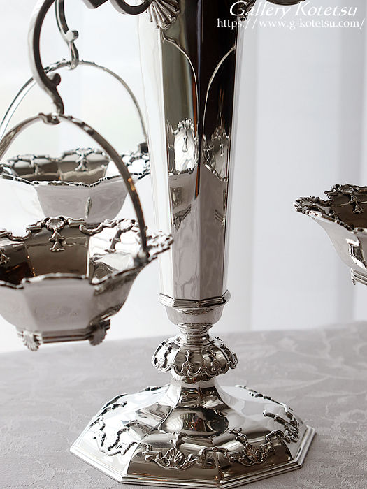 AeB[NVo[@Cp[ antique silver epergne