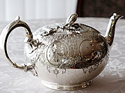 AeB[NVo[eB[Zbg antique silver teaset