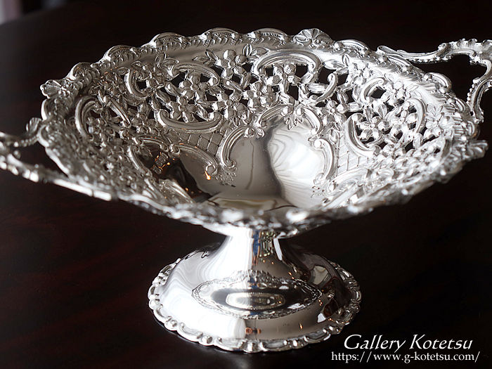 AeB[NVo[@fBbV antique silver dish