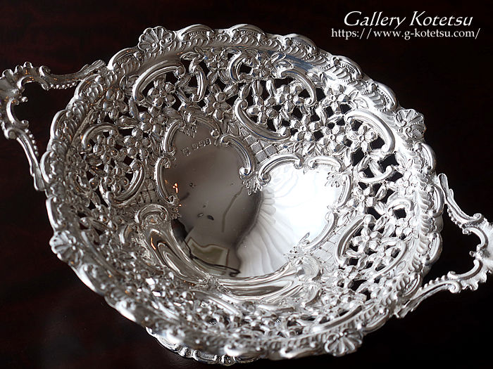 AeB[NVo[@fBbV antique silver dish