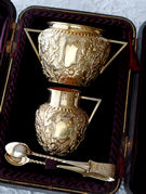 アンティークシルバーティーセット antique silver teaset