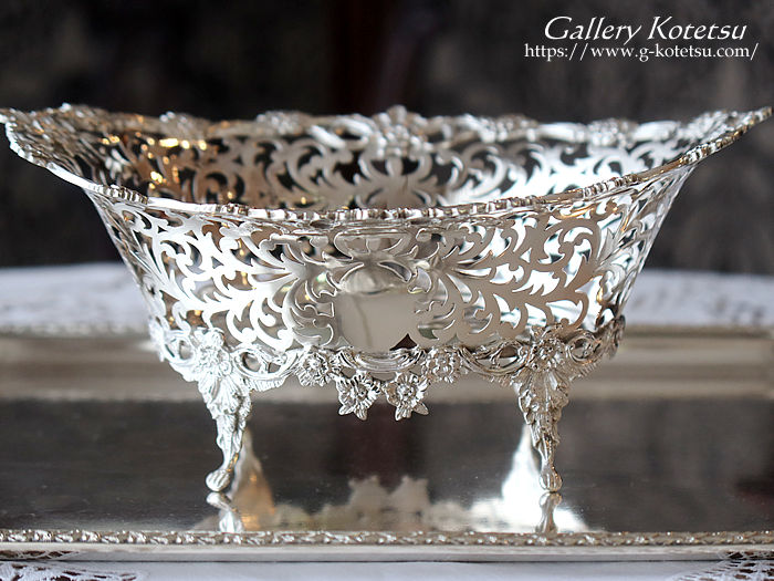 AeB[NVo[@fBbV antique silver dish