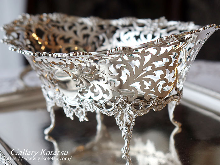 AeB[NVo[@fBbV antique silver dish