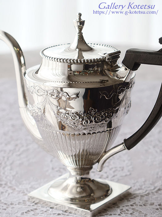 p sterling siver AeB[NVo[@eB[Zbg antique silver tea set