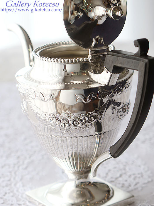 p sterling siver AeB[NVo[@eB[Zbg antique silver tea set