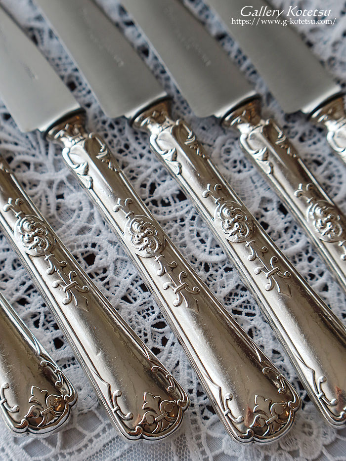 Emile puiforcat silver dessert knife
