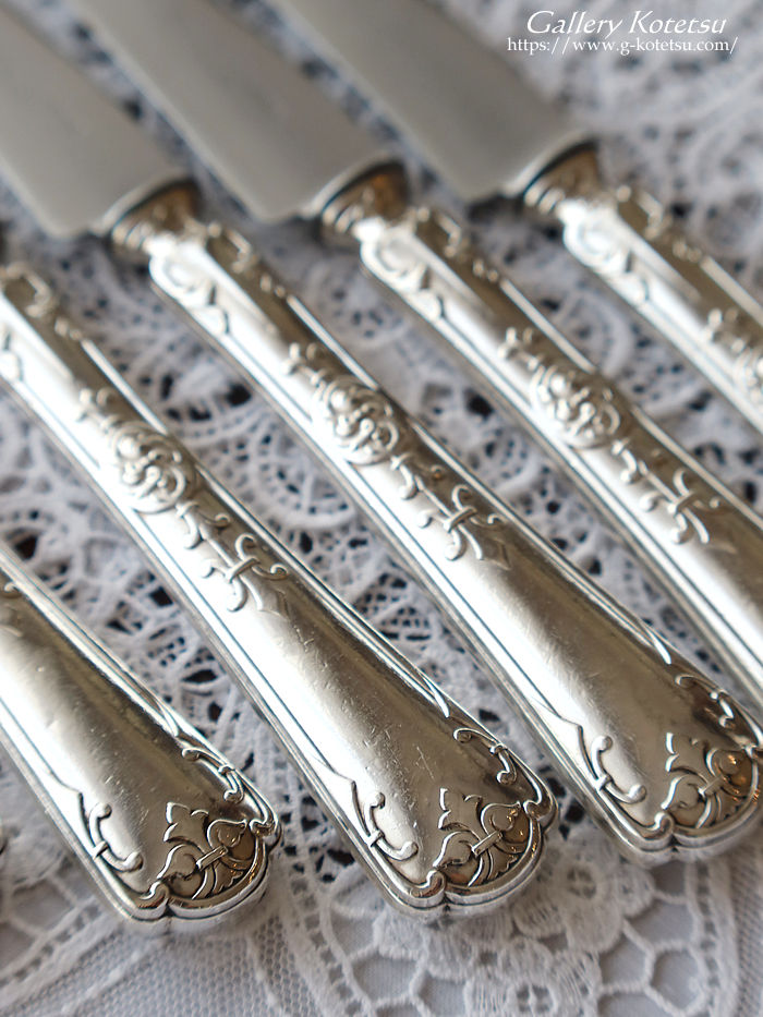 Emile puiforcat silver dessert knife