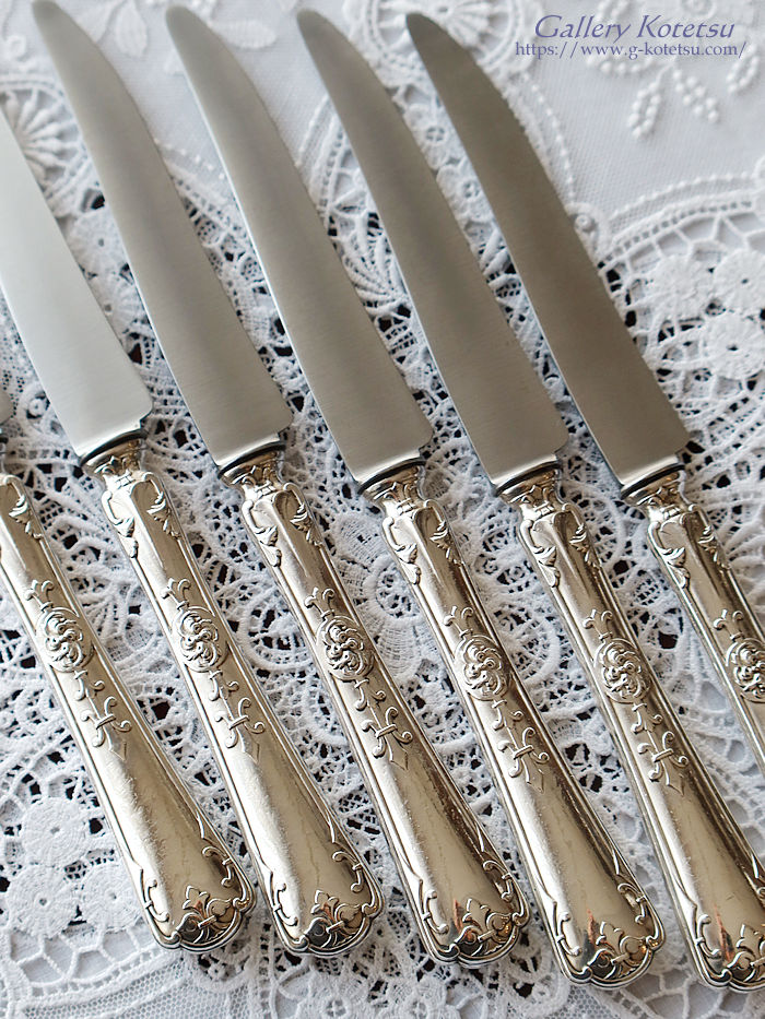 Emile puiforcat silver dessert knife