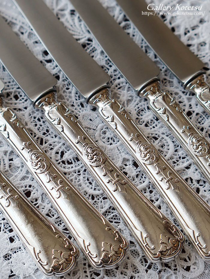 Emile puiforcat silver dessert knife