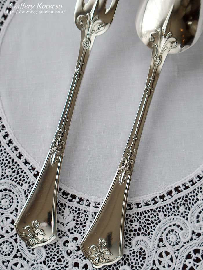 AeB[NVo[@e[uJg[ antique silver table cutlery 