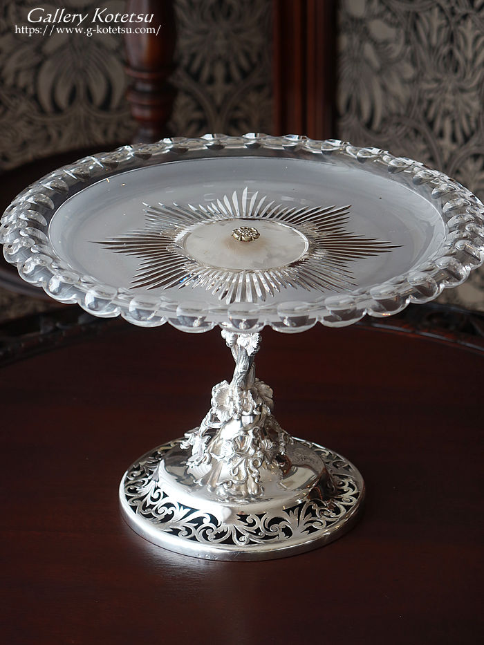 AeB[Vo[@R|[g@p antique silver compote