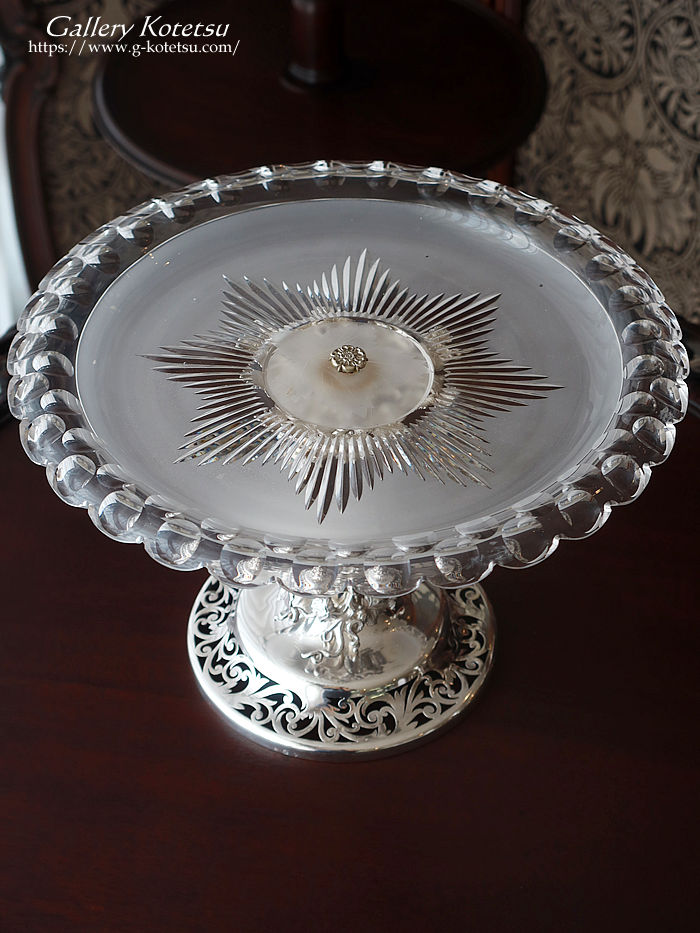 AeB[Vo[@R|[g@p antique silver compote
