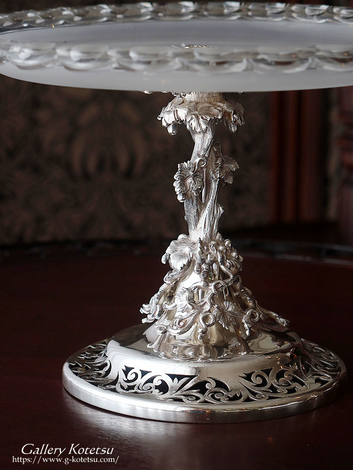 AeB[Vo[@R|[g@p antique silver compote
