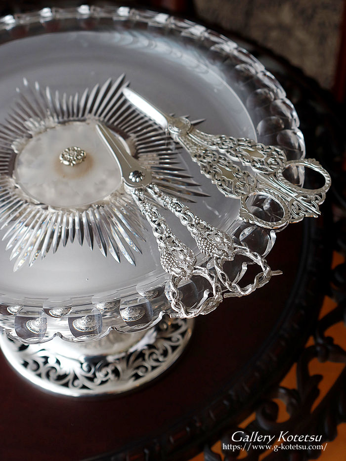 AeB[Vo[@R|[g@p antique silver compote