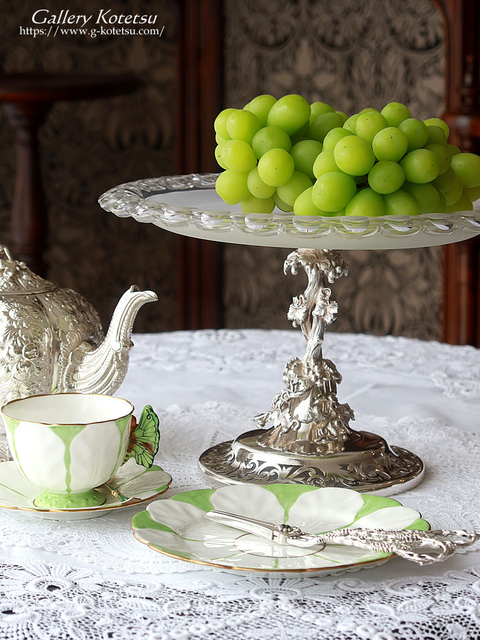 AeB[Vo[@R|[g@p antique silver compote