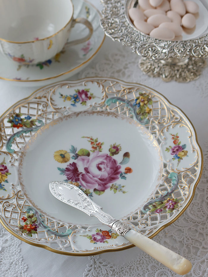 AeB[NVo[@o^[iCt antique silver butter knife