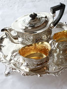 AeB[NVo[eB[Zbg antique silver teaset