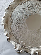 シルバーサルヴァ antique silver salver