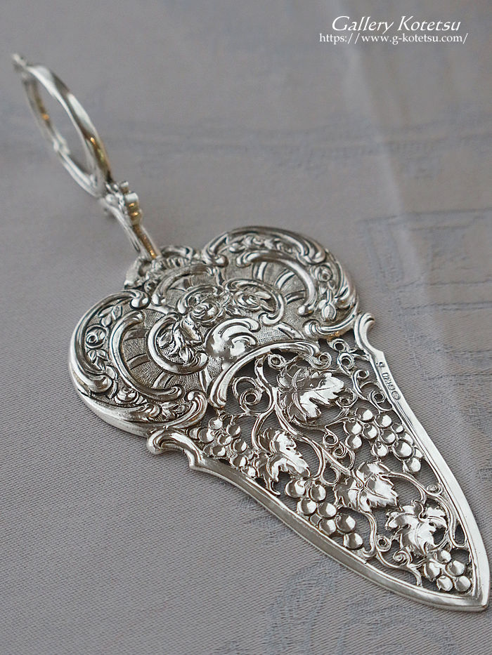 �A���e�B�[�N�V���o�[ antique silver agate handle cutlery